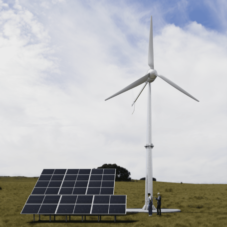 Ветросолнечная электростанция АТОН ВС-30 доступен на сайте  фото - 2