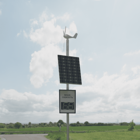 Автономный измеритель скорости ТЕМП-ВСС-02 на ветро-солнечной электростанции доступен на сайте  фото - 2